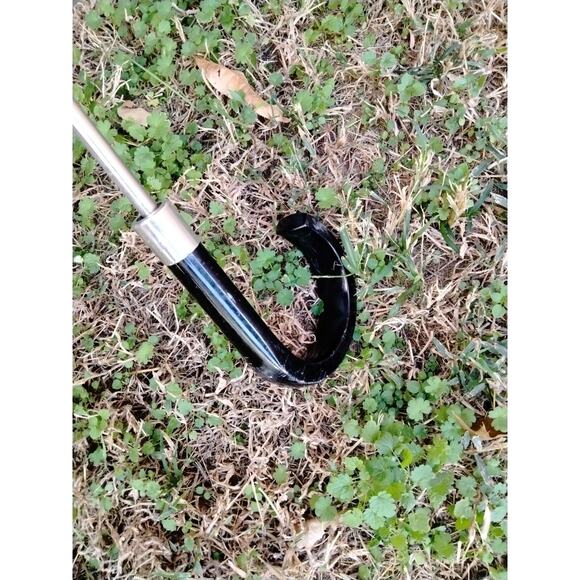 Vintage Pierre Cardin Men's Umbrella Hook Handle Brown Retro - Picture 4 of 5